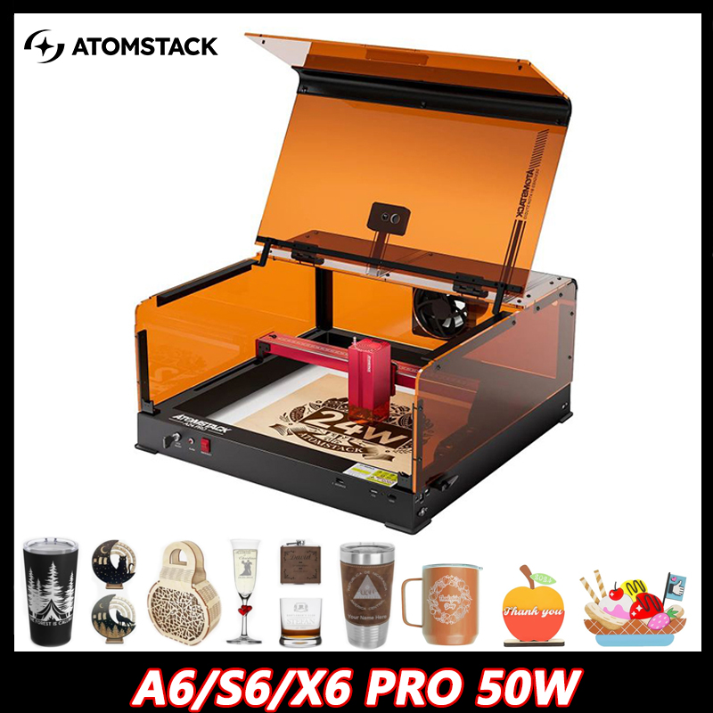 Engraved Wood Frame - Atomstack A6 X6 Ultra 50W mesin