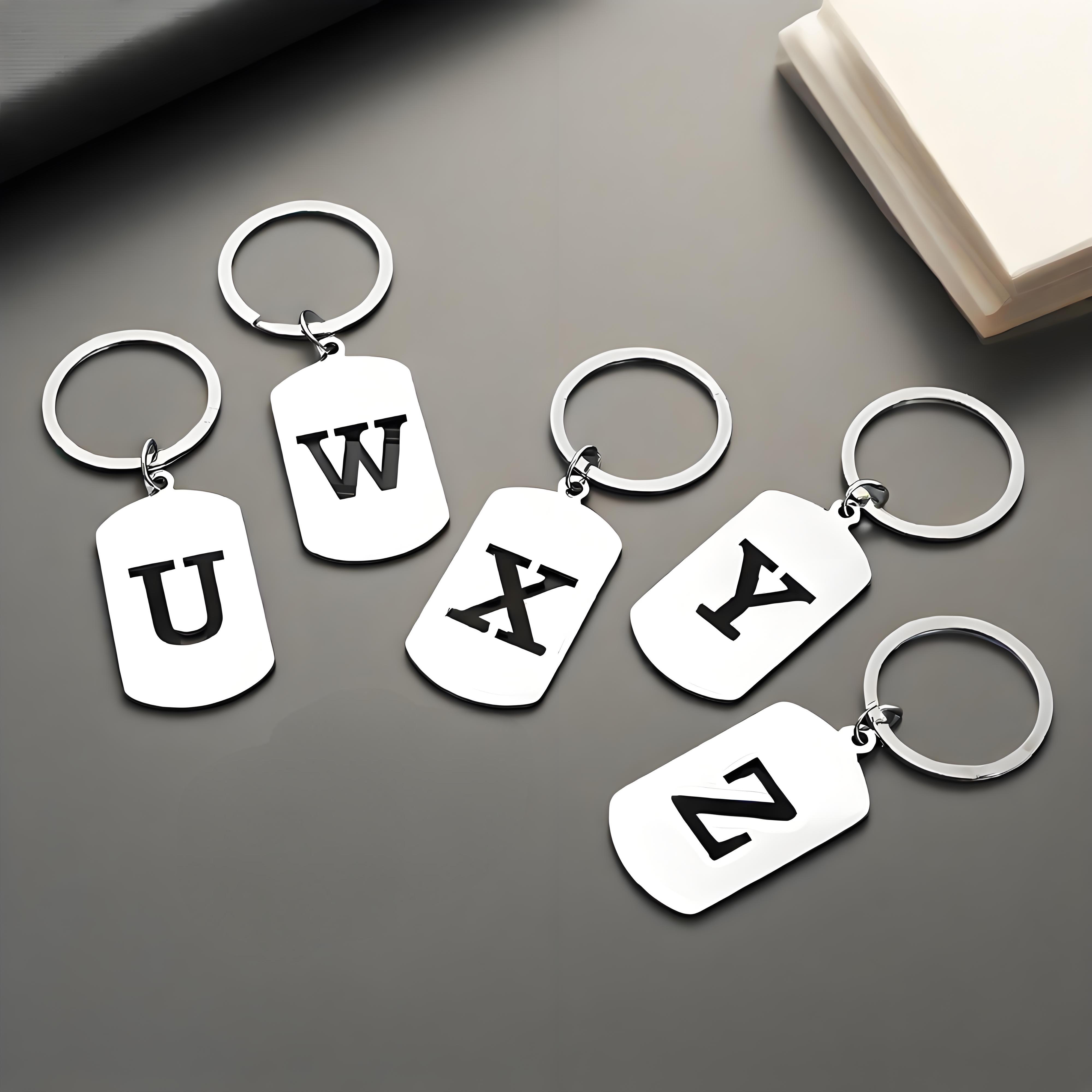 Gantungan Kunci Huruf Awal yan - Initial Ring Custom ulasan dan harga