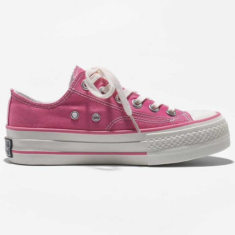 Sepatu Kanvas Sol Tinggi Wanit - Vans Shoes Old Skool ulasan dan harga