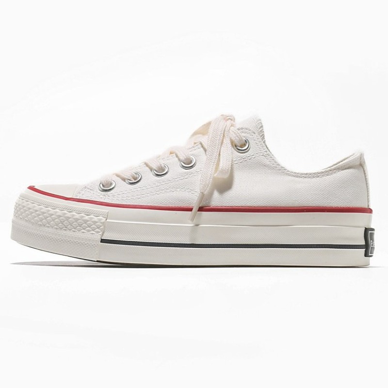 Sepatu Kanvas Sol Tinggi Wanit - Vans Shoes Old Skool ulasan dan harga