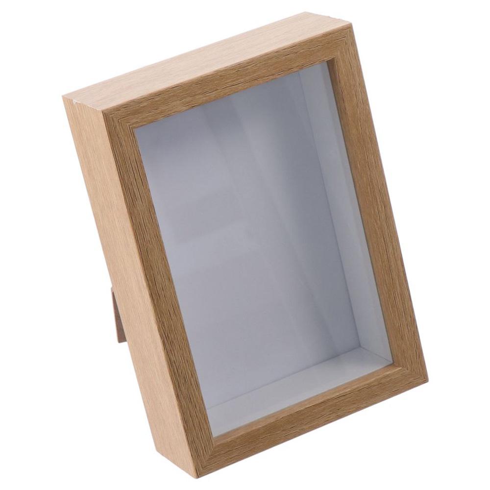 Bingkai Shadow Box Multi-ukura - Engraved Wood Frame ulasan dan harga