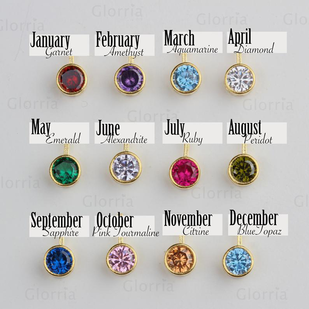 Kalung Liontin Bunga Bulan Kel - Birth Flower Necklace ulasan dan harga