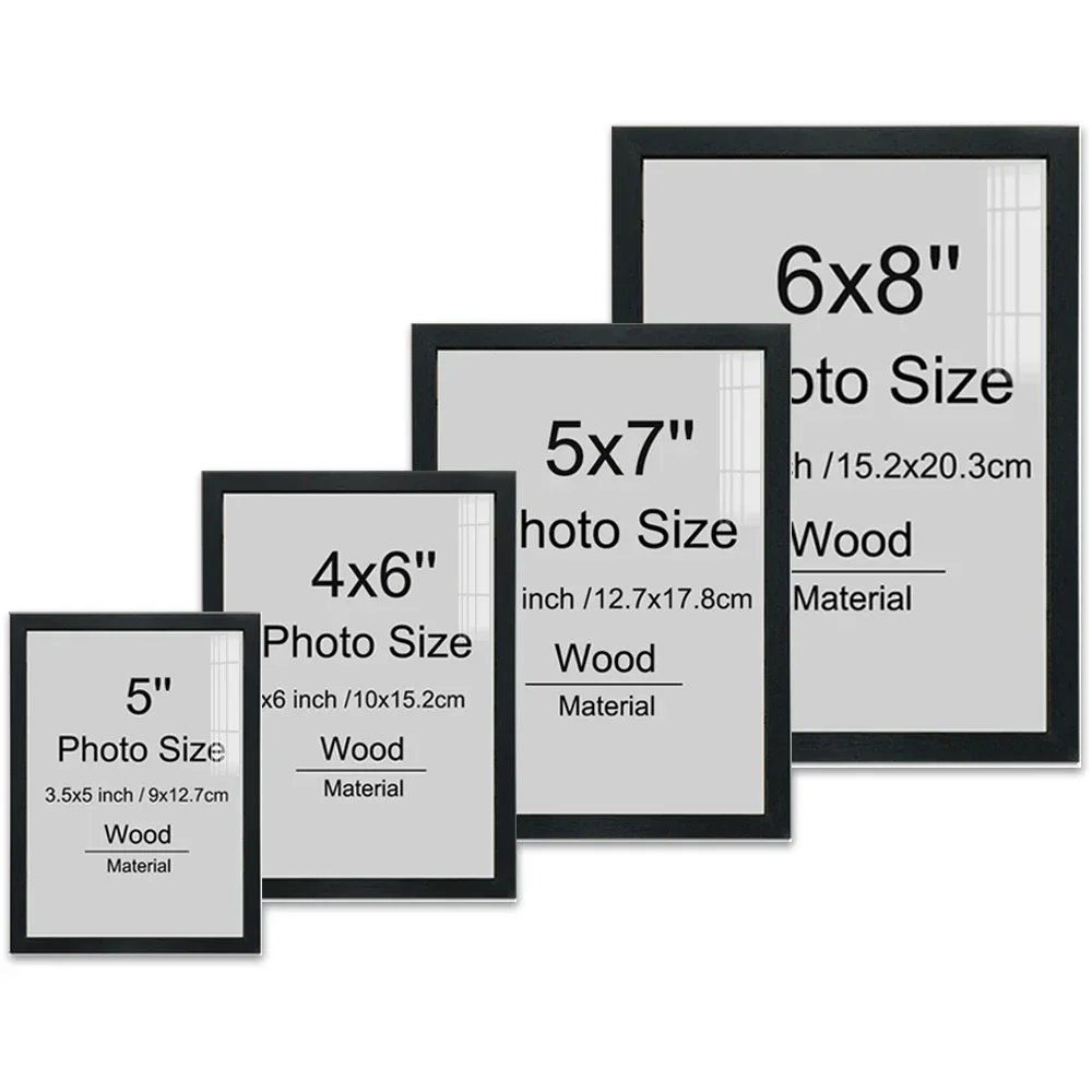 Bingkai Foto Hitam dengan Luki - Engraved Wood Frame ulasan dan harga
