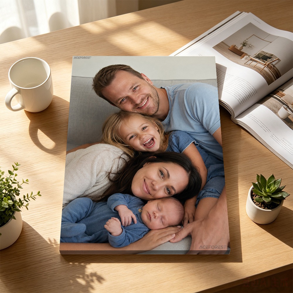 Lukisan Kanvas Foto 2D Persona - Engraved Wood Frame ulasan dan harga